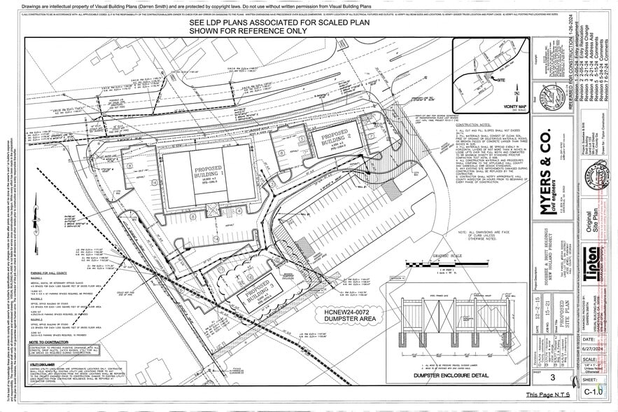 1650 Jesse Jewell Pky SE, Gainesville, GA for lease - Site Plan - Image 2 of 2