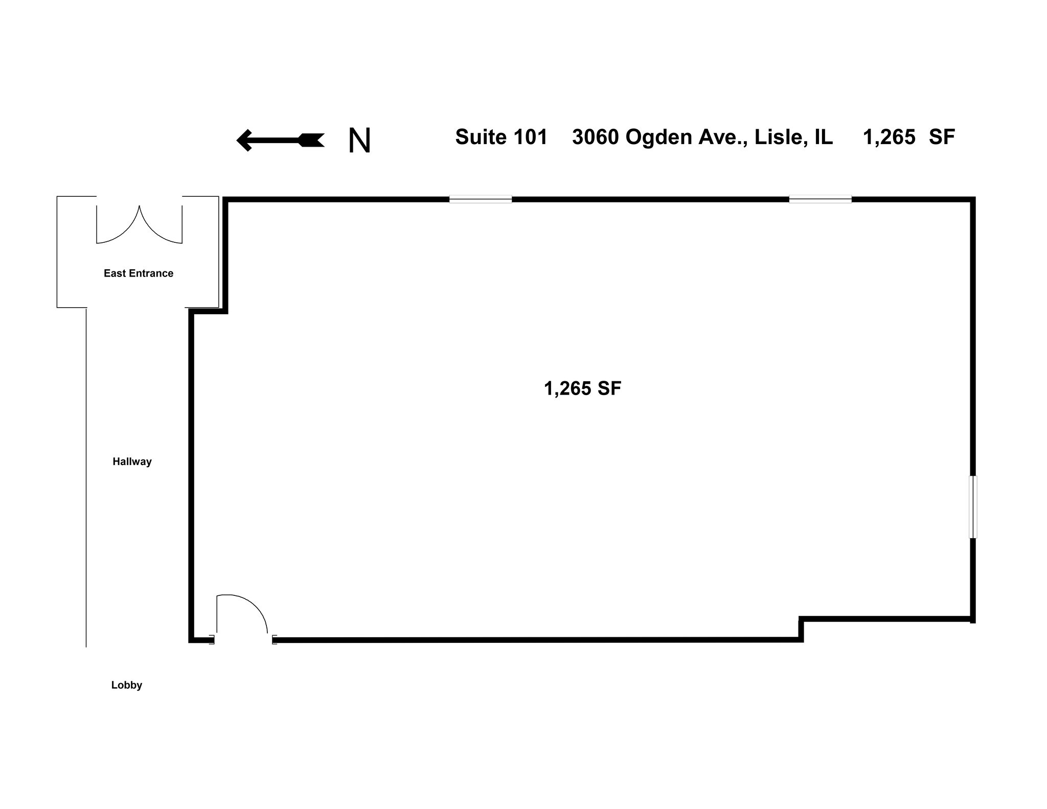 3060-3080 Ogden Ave, Lisle, IL for lease Site Plan- Image 1 of 1