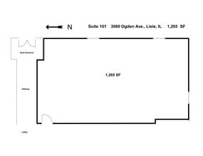 3060-3080 Ogden Ave, Lisle, IL for lease Site Plan- Image 1 of 1