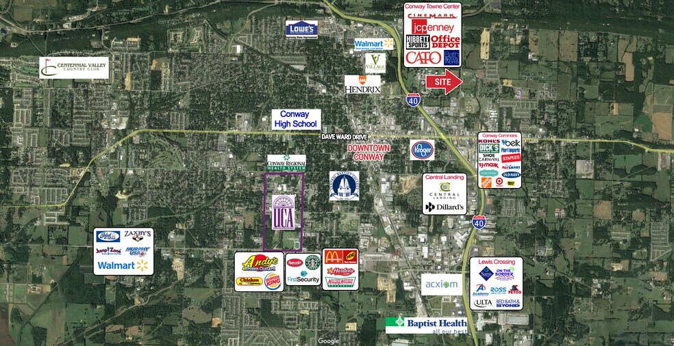 1550 Museum Rd, Conway, AR for sale - Building Photo - Image 2 of 2