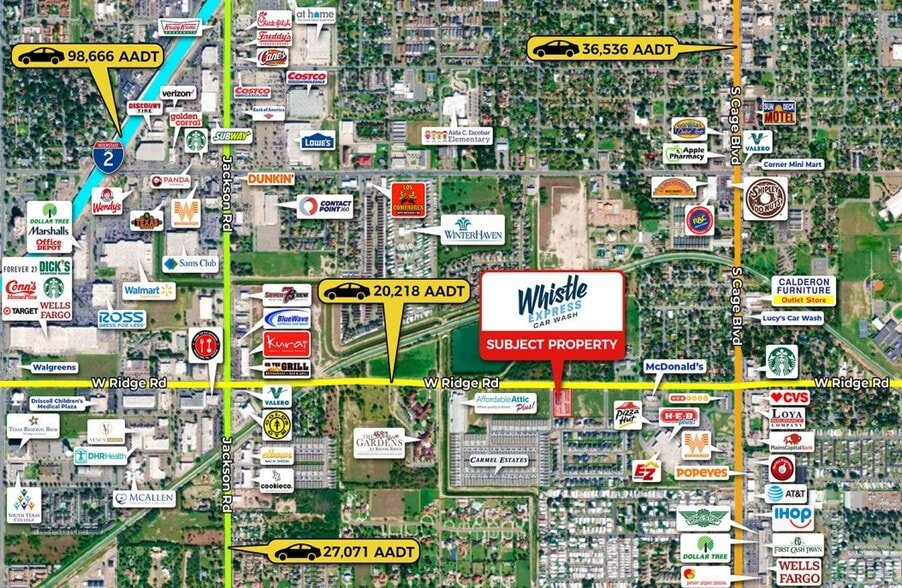 701 W Ridge Rd, Pharr, TX for sale - Aerial - Image 3 of 4