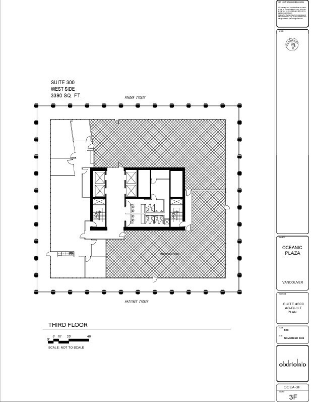 1066 W Hastings St, Vancouver, BC for lease Floor Plan- Image 1 of 1