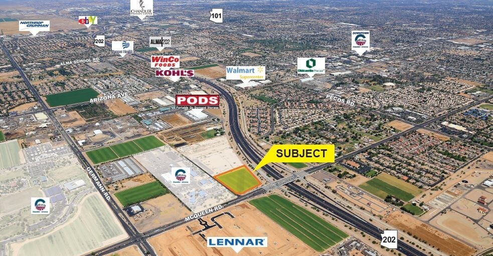 Loop 202 & McQueen Rd, Chandler, AZ for sale Primary Photo- Image 1 of 3