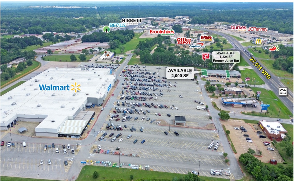 2213 S Loop 256, Palestine, TX for lease - Aerial - Image 2 of 2