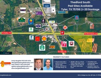 More details for 12954 County Road 461, Tyler, TX - Land for Sale