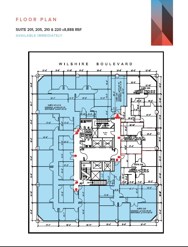 10850 Wilshire Blvd, Los Angeles, CA for lease Floor Plan- Image 1 of 1