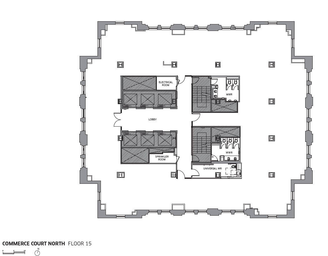 25 King St W, Toronto, ON for lease Floor Plan- Image 1 of 1