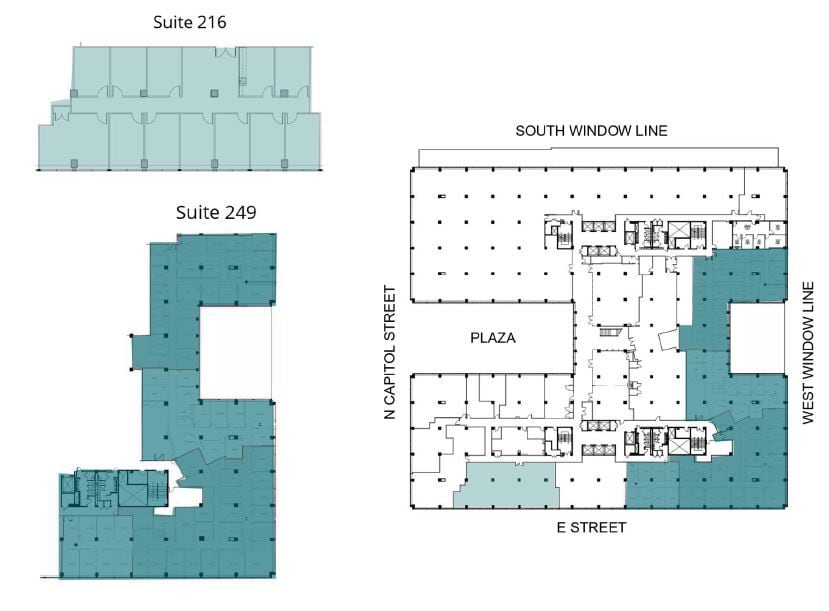 400-444 N Capitol St NW, Washington, DC for lease Floor Plan- Image 1 of 1