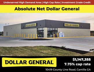 More details for 10419 County Line Rd, Camilla, GA - Retail for Sale