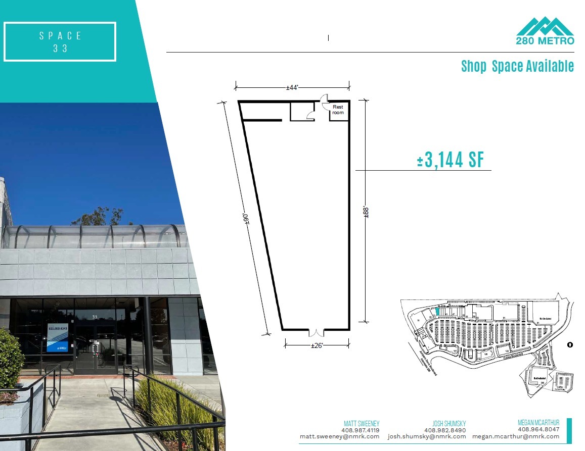 1-91 Colma Blvd, Colma, CA for lease Floor Plan- Image 1 of 1