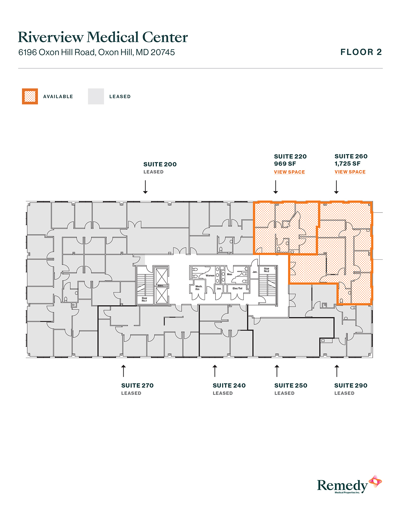 6196 Oxon Hill Rd, Oxon Hill, MD for lease Floor Plan- Image 1 of 4