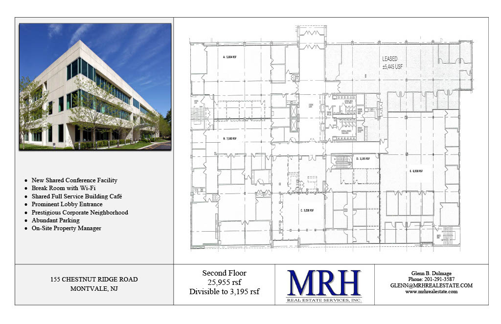 155 Chestnut Ridge Rd, Montvale, NJ for lease Floor Plan- Image 1 of 1