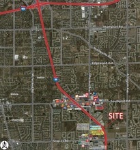 5311 Commerce Cir, Indianapolis, IN - Aerial map view