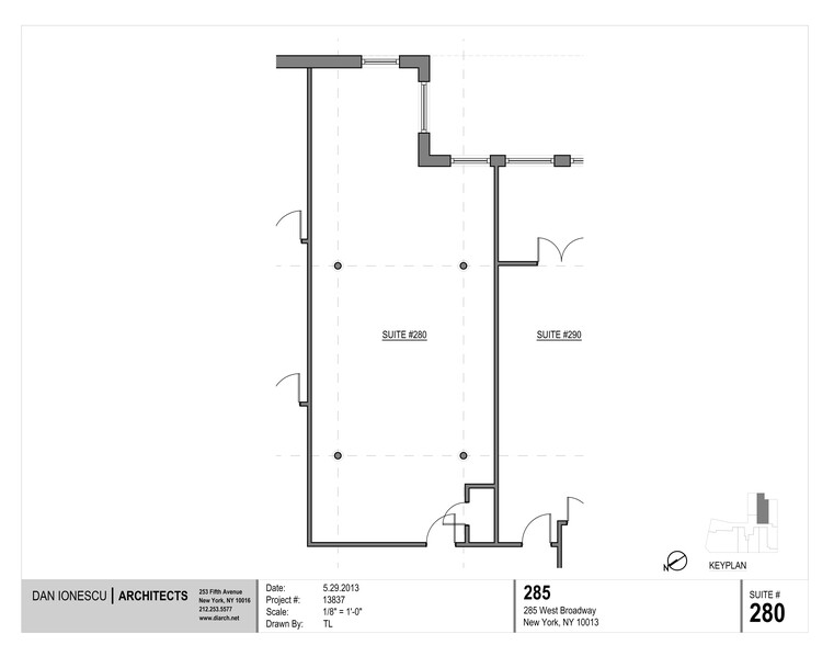 285 W Broadway, New York, NY for lease - Site Plan - Image 3 of 3