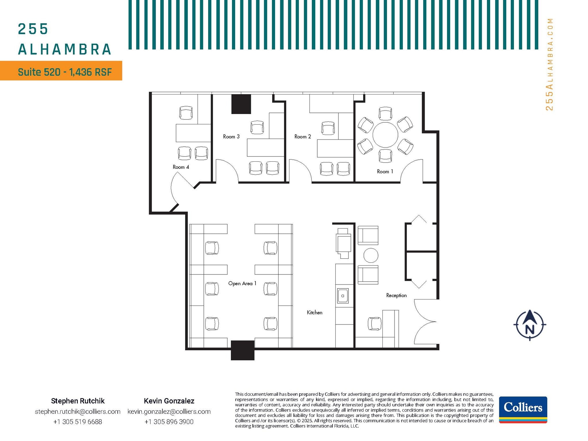 255 Alhambra Cir, Coral Gables, FL for lease Floor Plan- Image 1 of 1