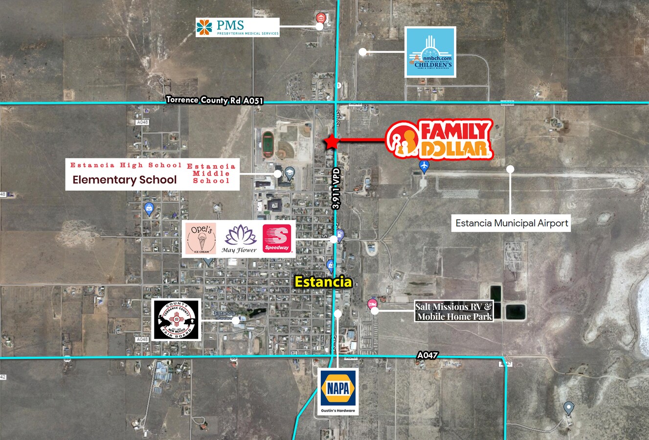 701 N 5th St, Estancia, NM 87016