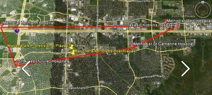 21707 Kingsland Blvd, Katy, TX - AERIAL map view