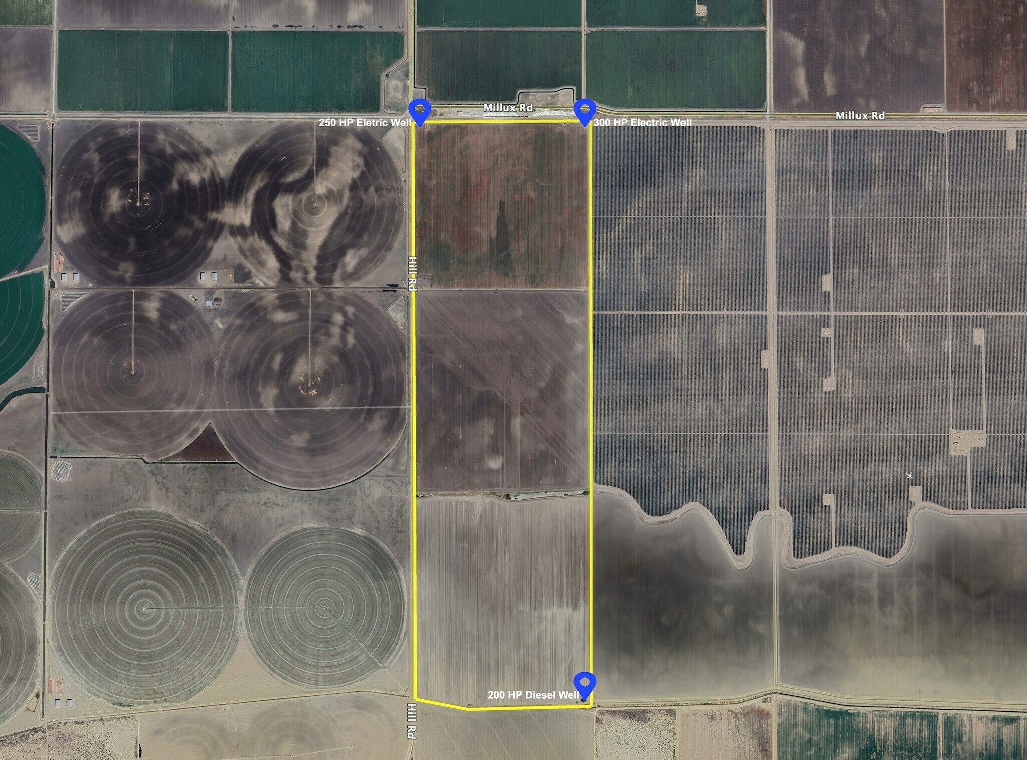 SEC of Hill Road & Millux Road, Bakersfield, CA for sale Building Photo- Image 1 of 4