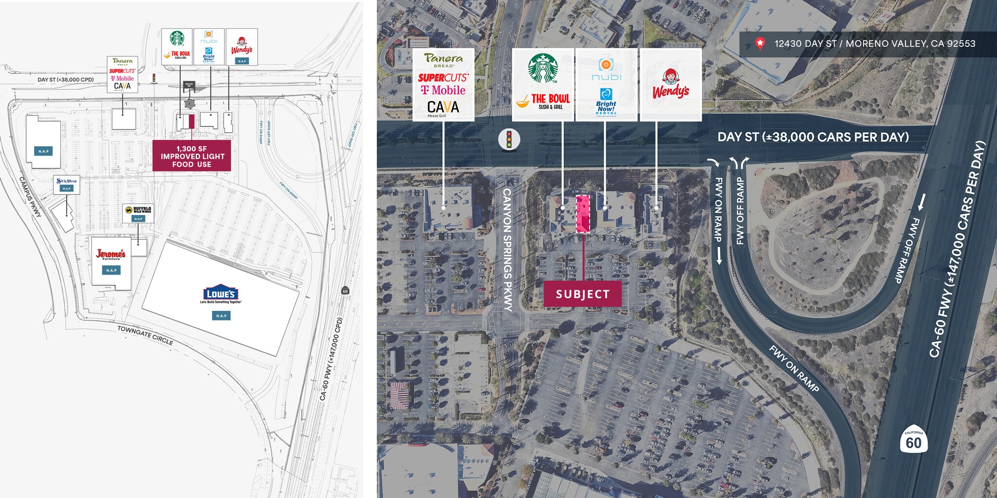 12430 Day St, Moreno Valley, CA for lease Site Plan- Image 1 of 1