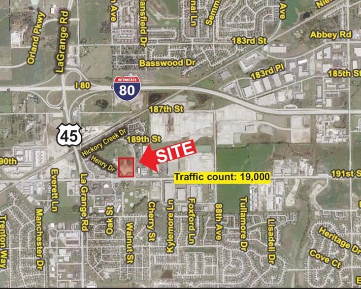 191st & Henry St, Mokena, IL for sale - Primary Photo - Image 1 of 6