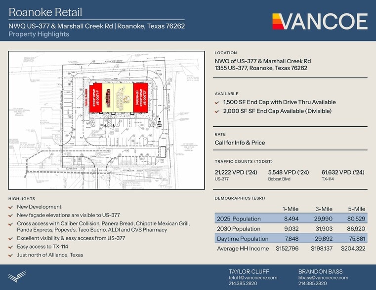 1355 US 377 Hwy, Roanoke, TX for lease - Building Photo - Image 2 of 6