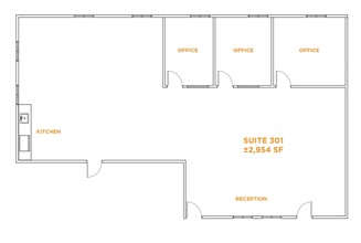 111 W Evelyn Ave, Sunnyvale, CA for lease Floor Plan- Image 1 of 1