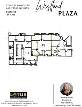 2110 E Flamingo Rd, Las Vegas, NV for lease Floor Plan- Image 1 of 1