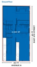 94-96 Avenue A, New York, NY for lease Floor Plan- Image 1 of 1