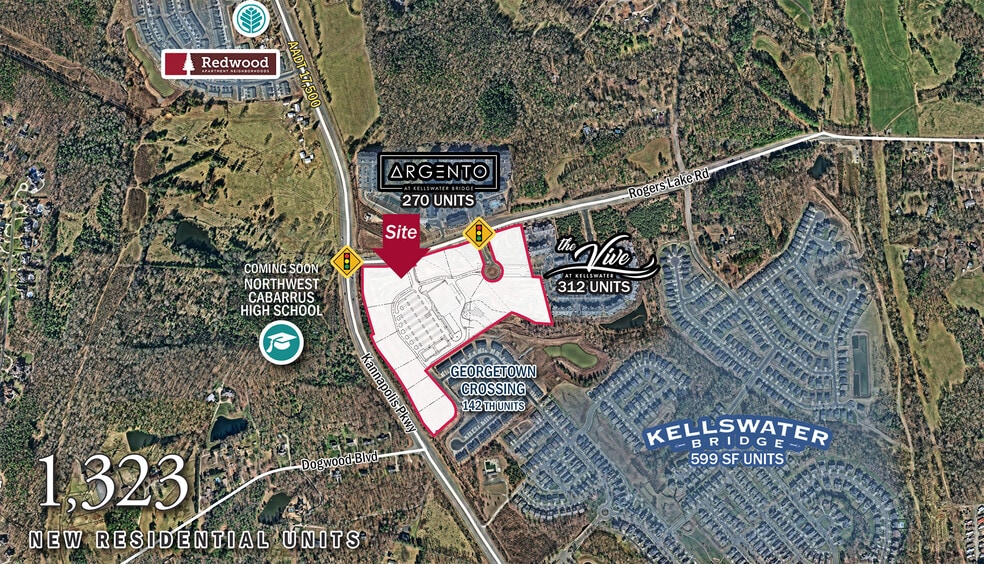 Kannapolis Pky & Rogers Lake Rd, Kannapolis, NC for lease - Building Photo - Image 2 of 12