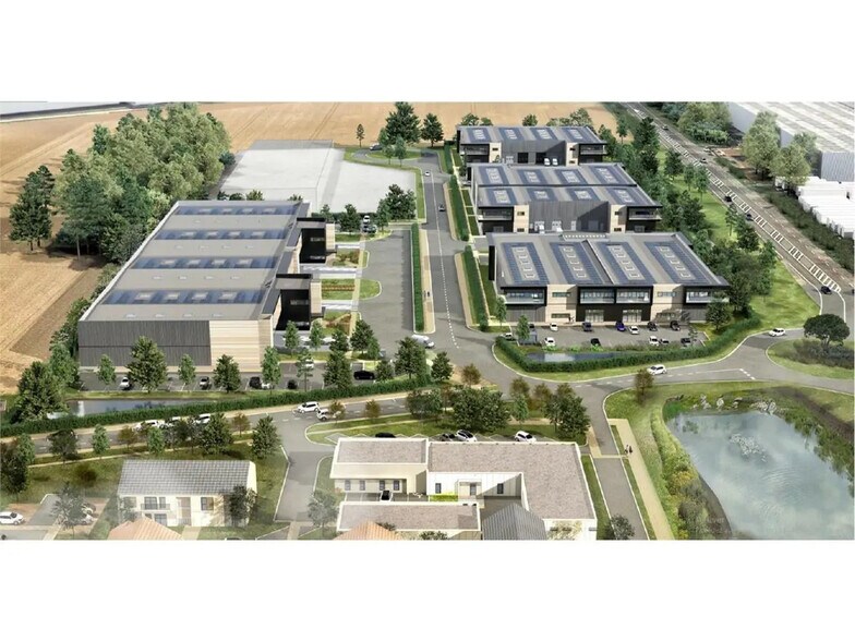 Flex in Survilliers for lease - Floor Plan - Image 3 of 3