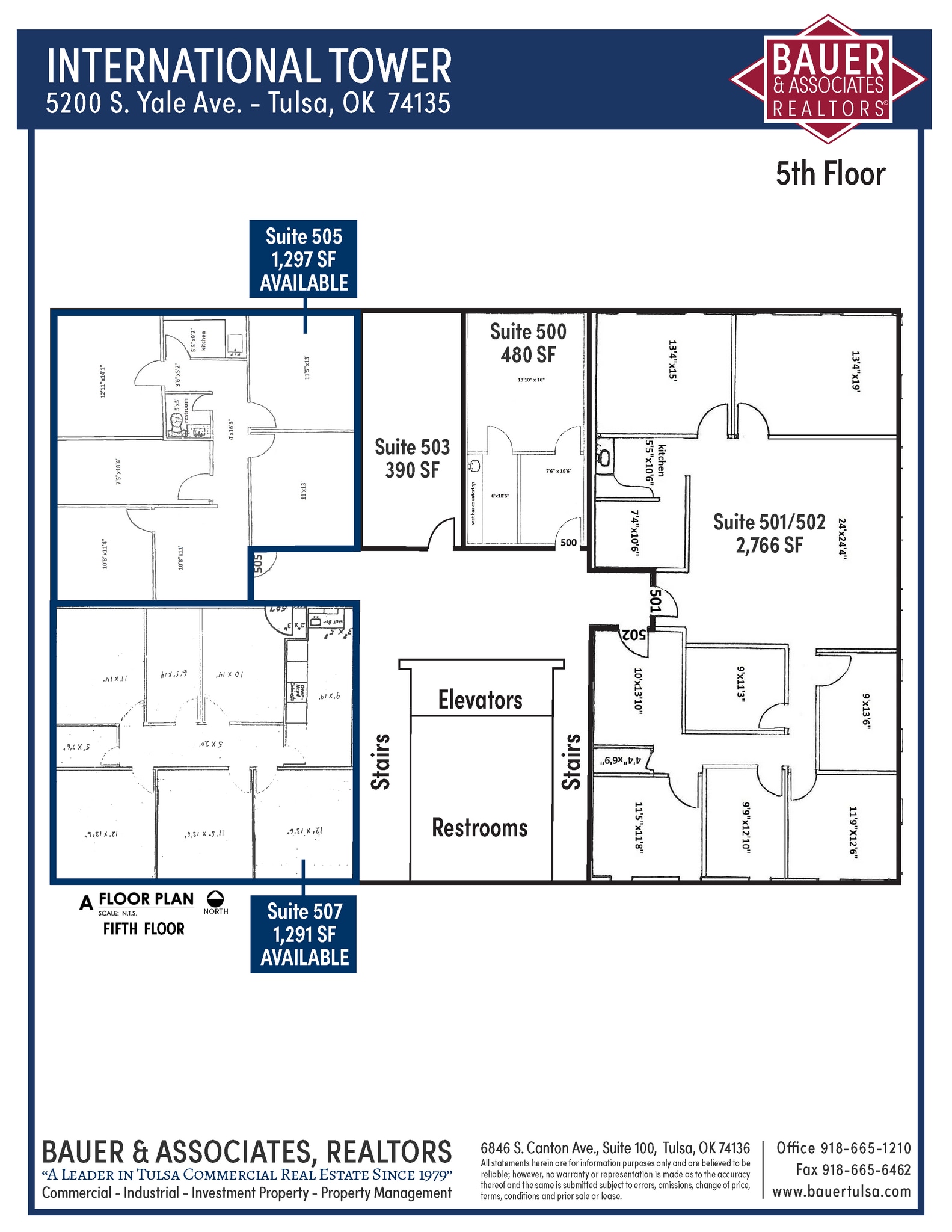 5200 S Yale Ave, Tulsa, OK for lease Site Plan- Image 1 of 1
