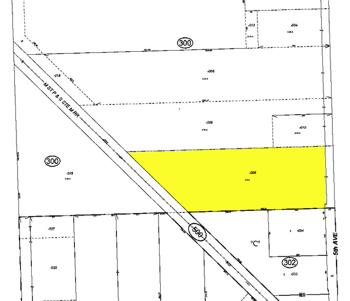 1810 N 5th Ave, River Grove, IL for lease - Plat Map - Image 3 of 4