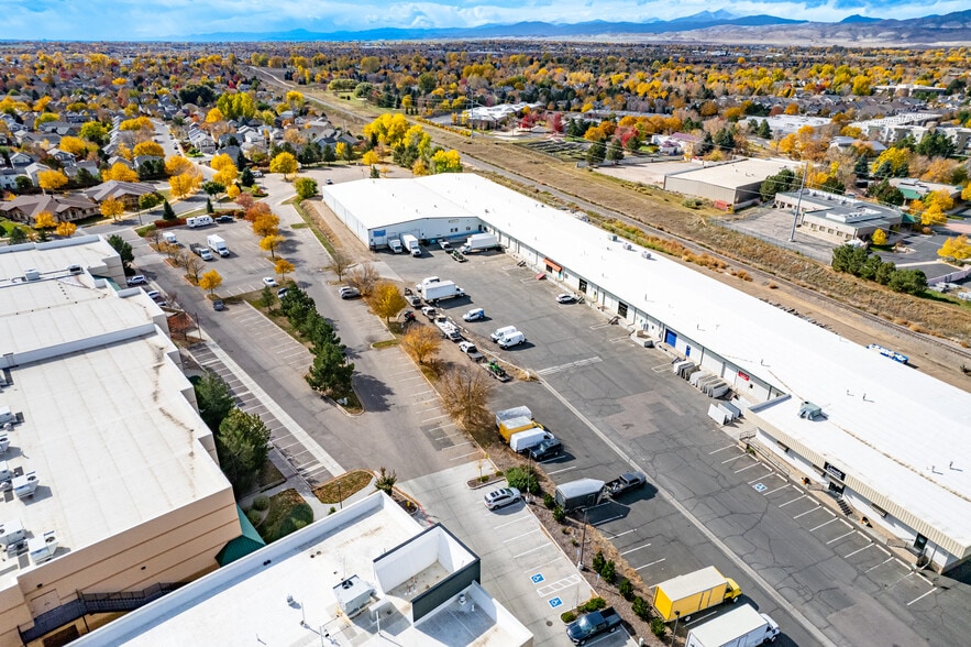 1823-1833 E Harmony Rd, Fort Collins, CO for lease - Aerial - Image 2 of 6