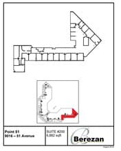 9004-9090 51st Ave NW, Edmonton, AB for lease Floor Plan- Image 1 of 1