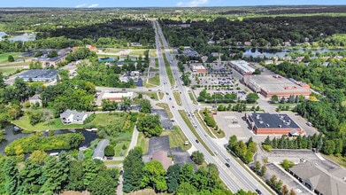 425 N Park Blvd, Lake Orion, MI - AERIAL  map view - Image1