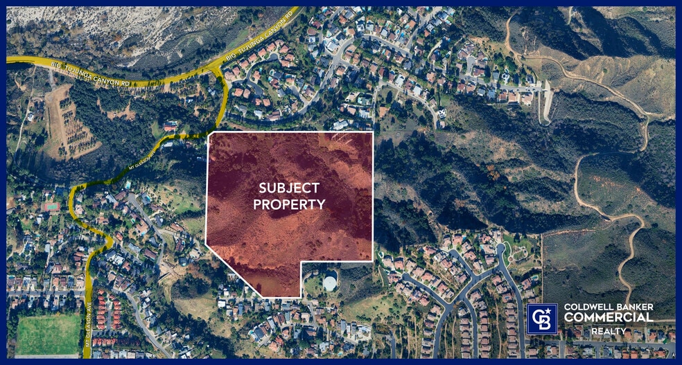 Big Tujunga Canyon Road, Tujunga, CA for sale - Aerial - Image 2 of 2