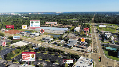 5617 Beach Blvd, Jacksonville, FL - AERIAL  map view