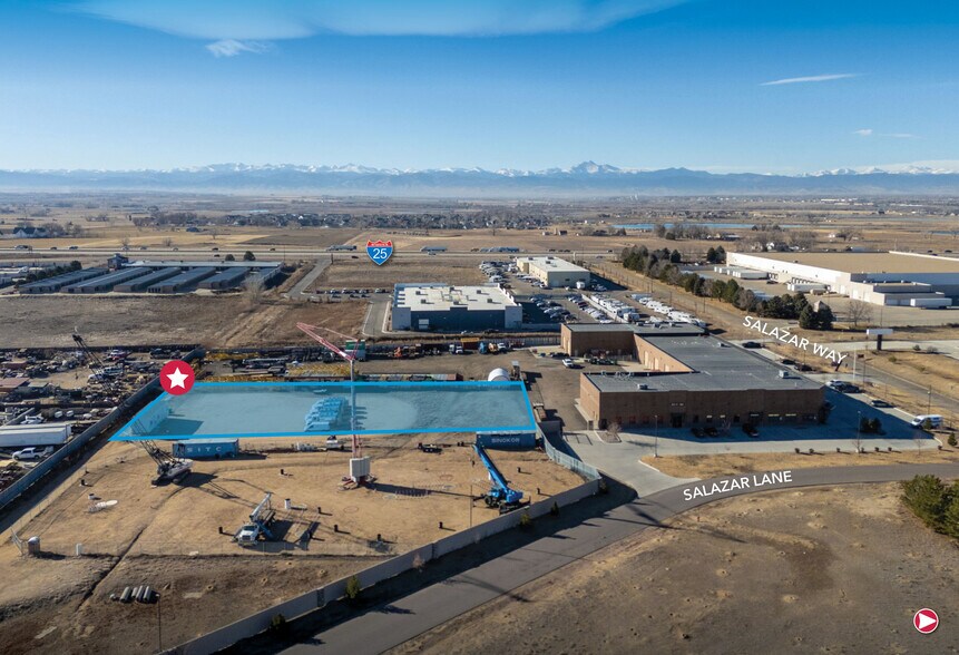 4250 Salazar Way, Frederick, CO for lease - Aerial - Image 1 of 4