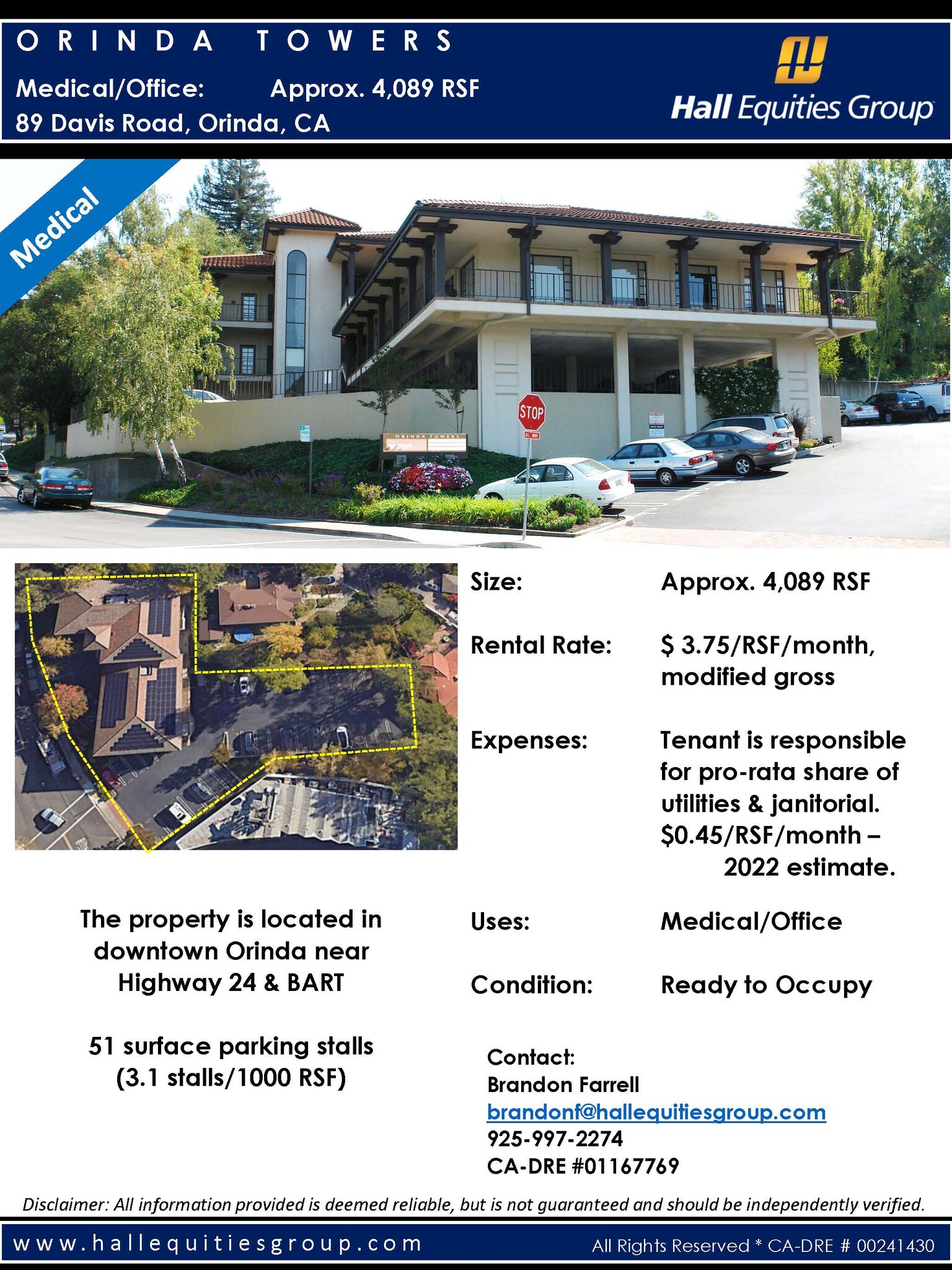 89 Davis Rd, Orinda, CA for sale Building Photo- Image 1 of 4