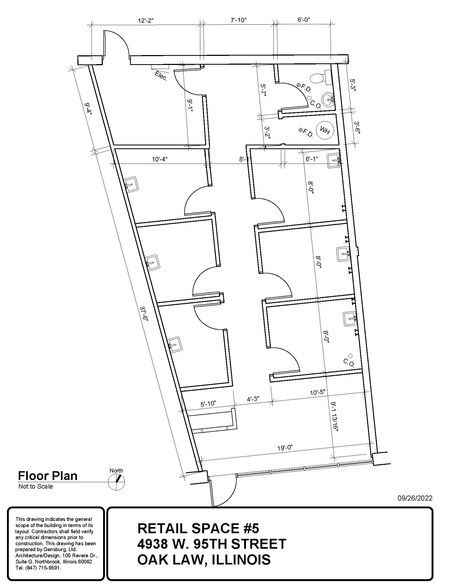 4932-5000 W 95th St, Oak Lawn, IL for lease - Floor Plan - Image 2 of 26