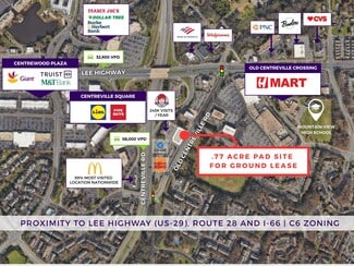 More details for 5874 Old Centreville Dr, Centreville, VA - Land for Lease