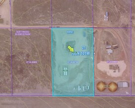 14144 26v Street Northwest, Alexander, ND - Aerial map view