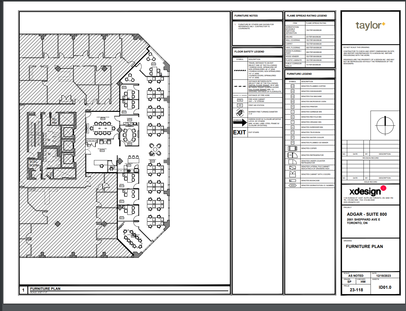 2001 Sheppard Ave E, Toronto, ON for lease Floor Plan- Image 1 of 1