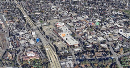 201 3rd St, Santa Rosa, CA - Aerial map view