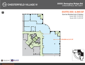 16091 Swingley Ridge Rd, Chesterfield, MO for sale Floor Plan- Image 1 of 2