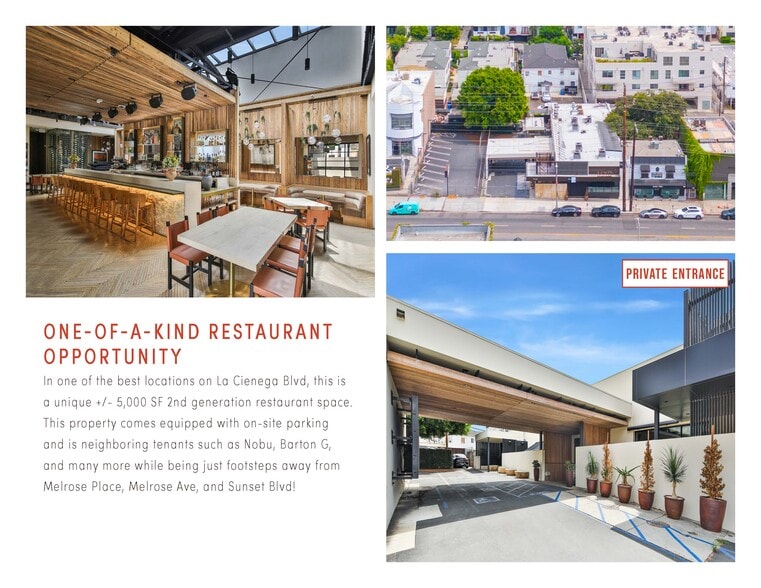 826 N La Cienega Blvd, West Hollywood, CA for lease - Building Photo - Image 3 of 20
