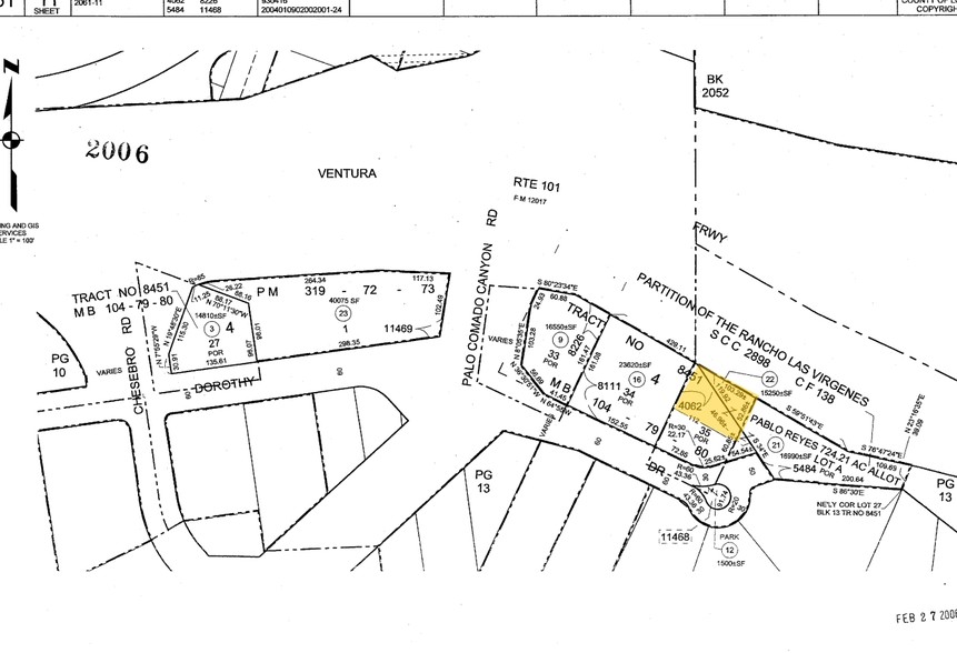 28025 Dorothy Dr, Agoura Hills, CA for lease - Plat Map - Image 2 of 10