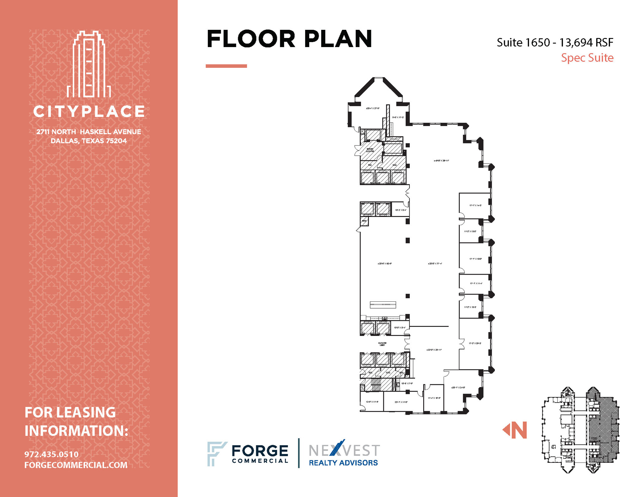 2711 N Haskell Ave, Dallas, TX for lease Floor Plan- Image 1 of 6