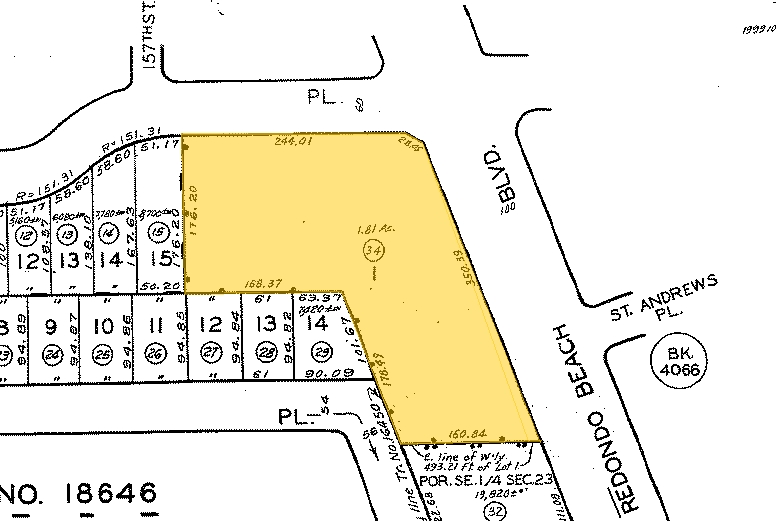 1875 W Redondo Beach Blvd, Gardena, CA for lease - Plat Map - Image 2 of 16