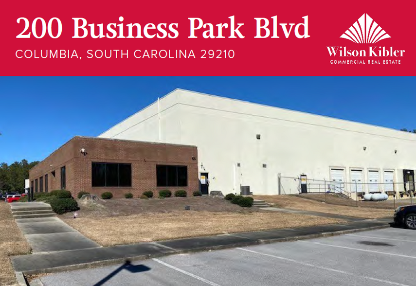 200 Business Park Blvd, Columbia, SC for sale - Building Photo - Image 1 of 1